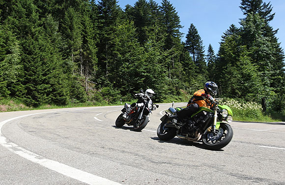 Kurven im Schwarzwald