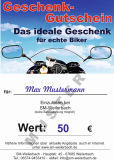 Bikergutschein 50 EUR