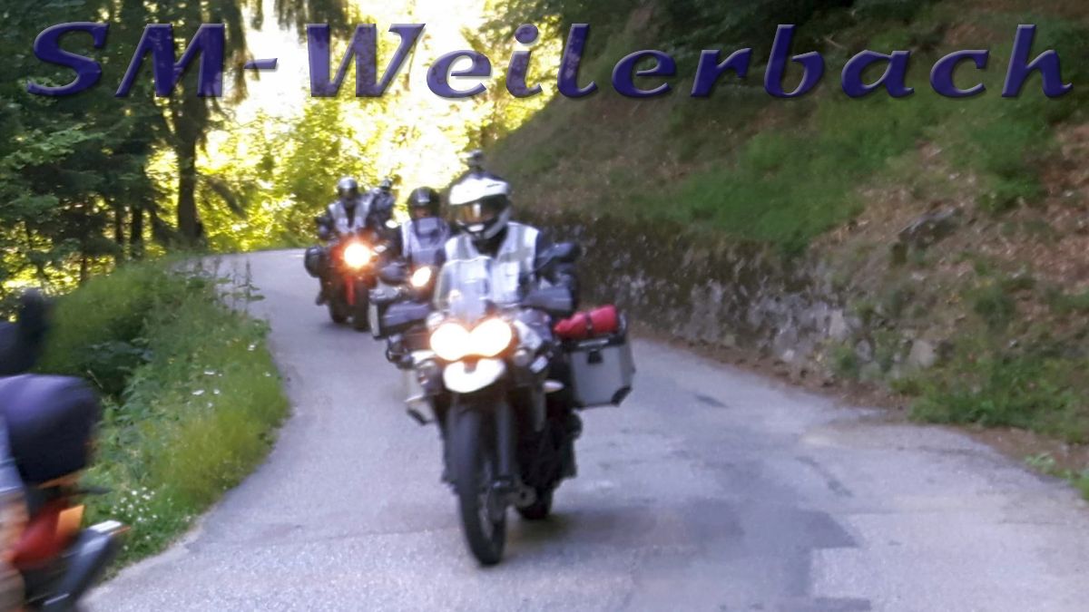 Motorradfahrer Bauer Schmidt - SM-Weilerbach