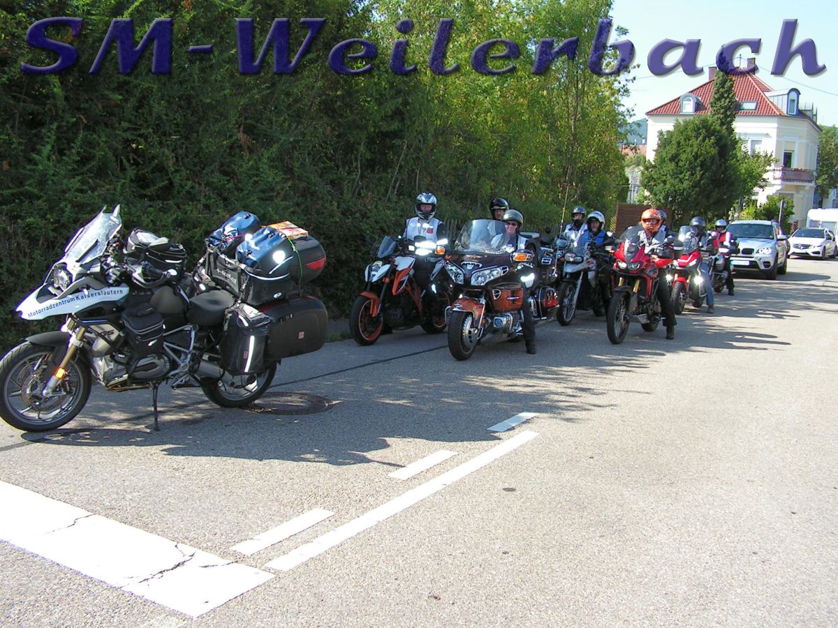 Motorradtour Deutsche Weinstraße 18.08.18