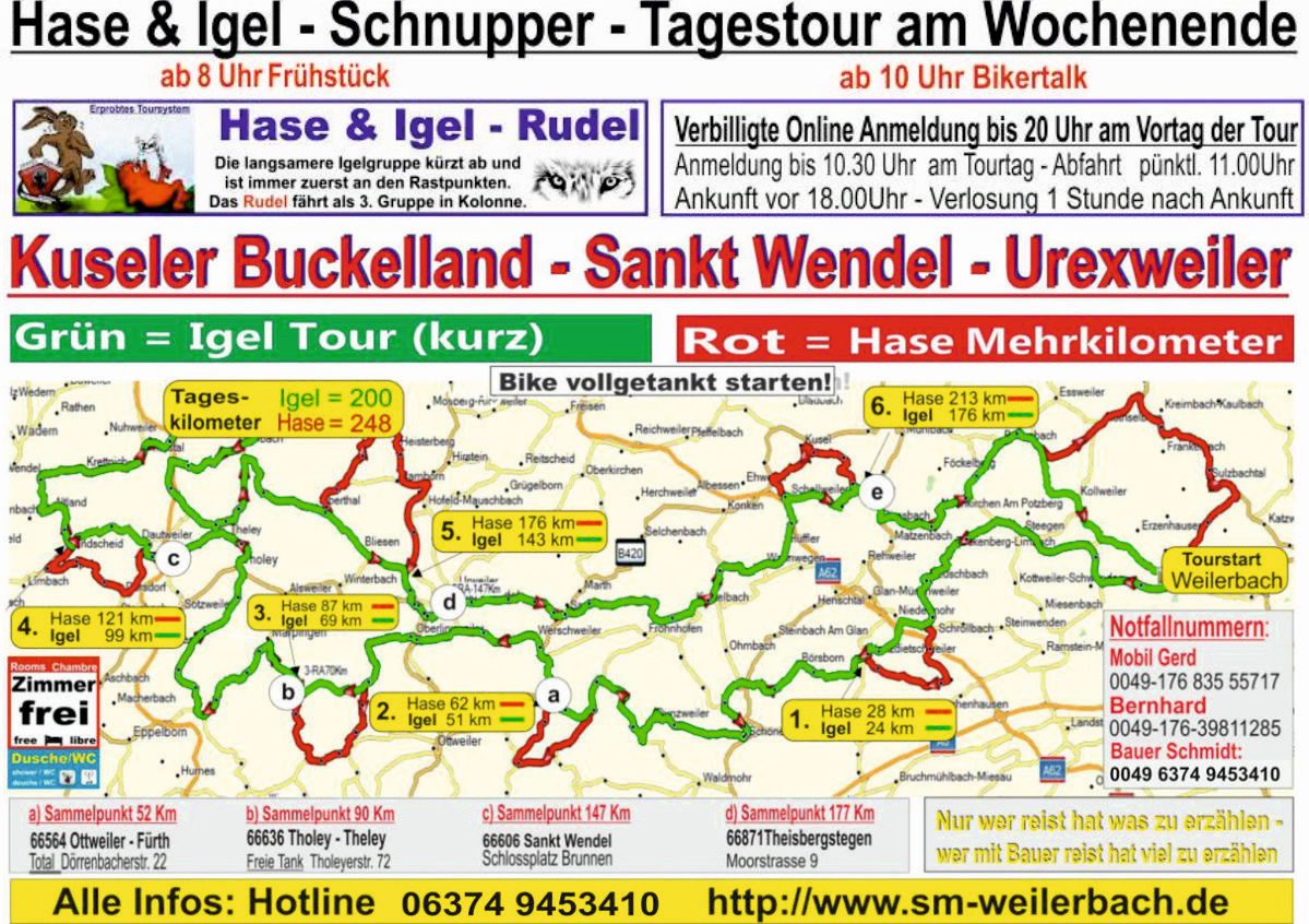 Motorradtour Bad-Kreuznach